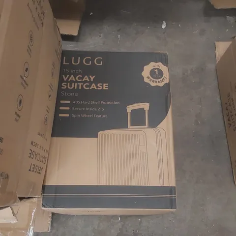 BOXED LUGG TRAVEL SUITCASE
