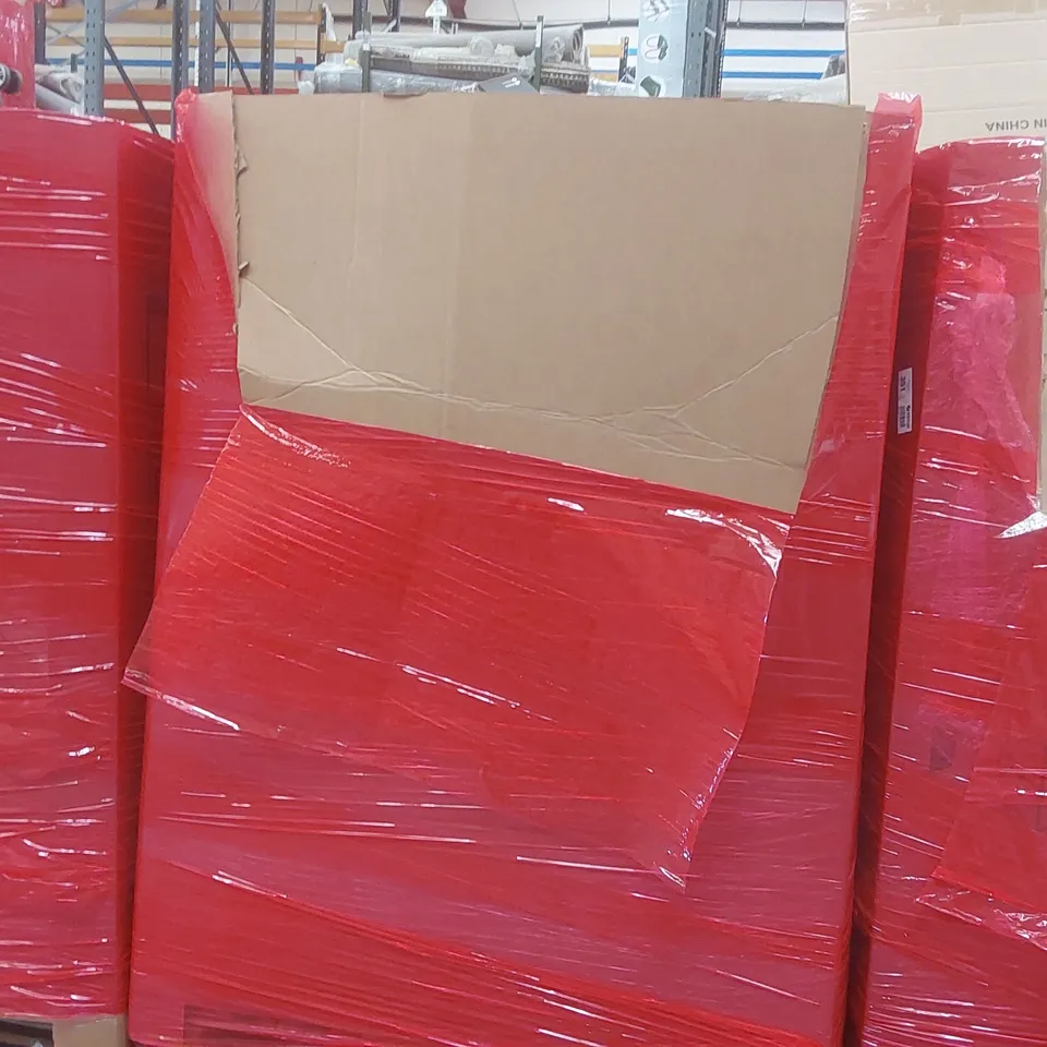 PALLET CONTAINING A LARGE QUANTITY OF ASSORTED ITEMS INCLUDING: FLOORING CUTTER, TURNTABLES, ELECTRIC COMPOSTER, RETRACTABLE GATE ECT