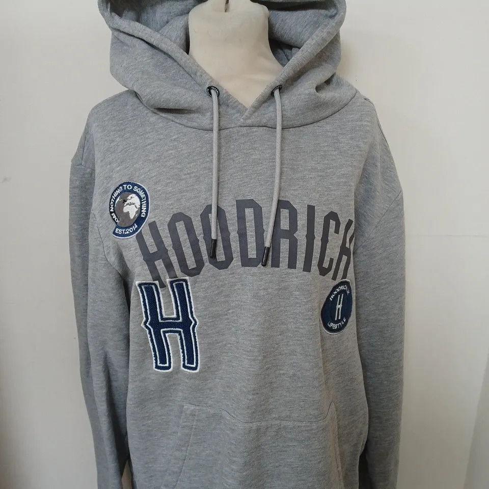 HOODICH SLOGAN HOODIE SIZE  L