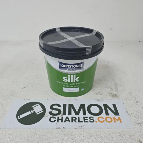 JOHNSTONES SILK EMULSION FOR WALLS & CEILINGS BRILLIANT WHITE (5L)