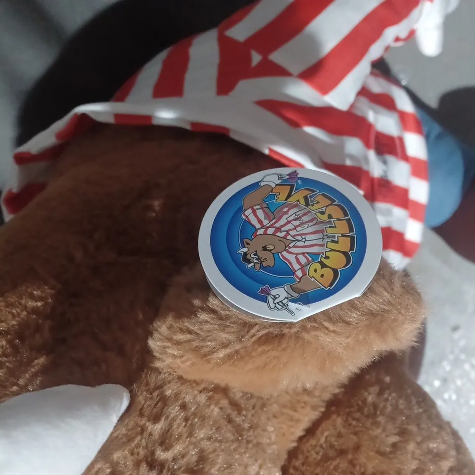 BULLSEYE BULLY LARGE CUDDLY TOY 