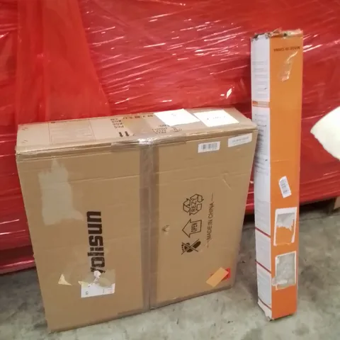 PALLET OF ASSORTED HOUSEHOLD GOODS AND PRODUCTS TO INCLUDE;RETRACTABLE SAFETY GATE,CEILING LIGHT 
