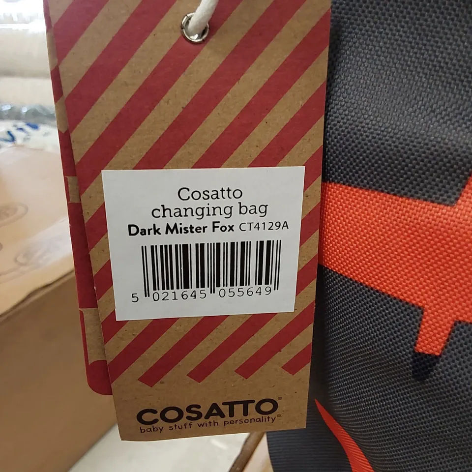 COSATTO DARK MISTER FOX CHANGING BAG 
