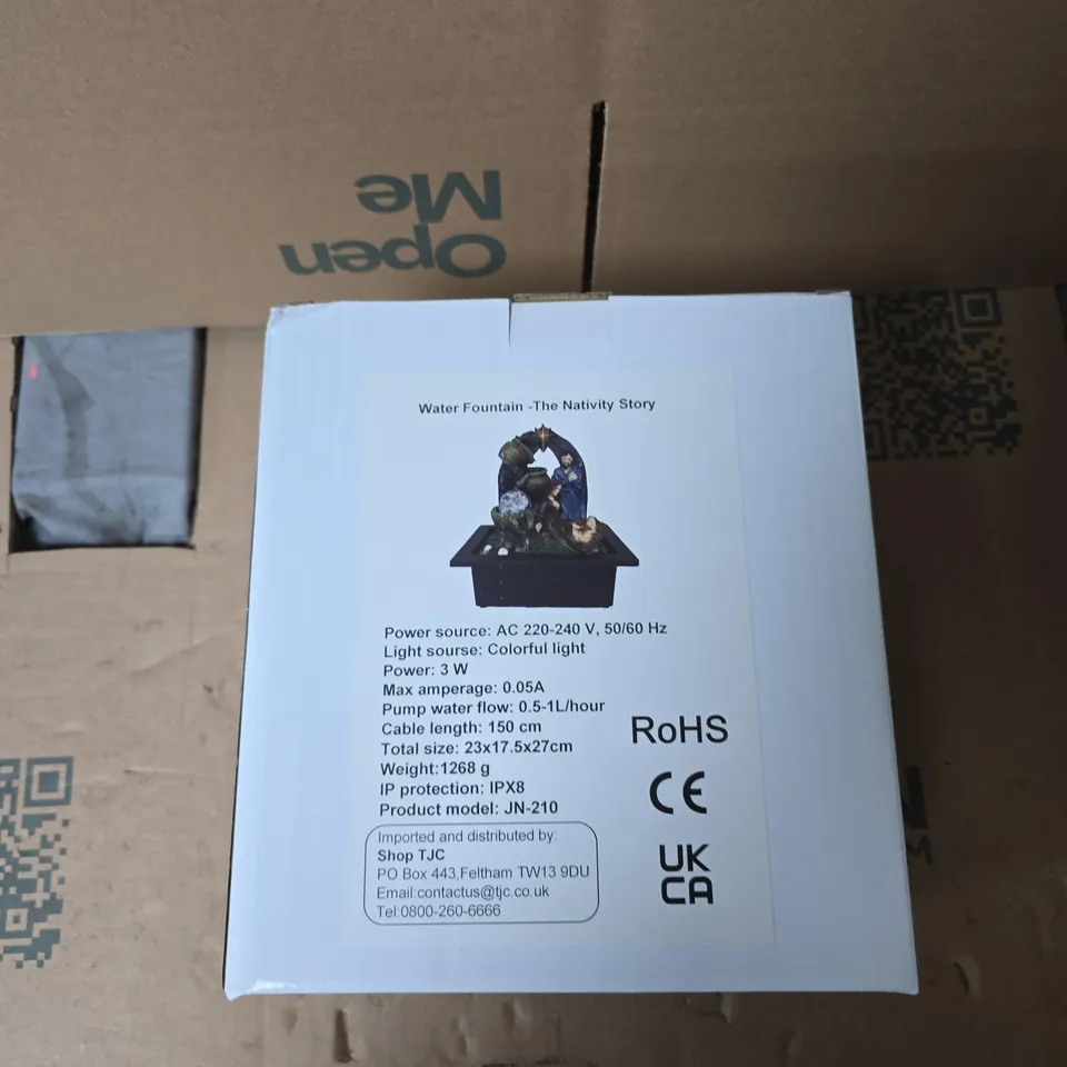 WATER FOUNTAIN - THE NATIVITY STORY (JN-210)