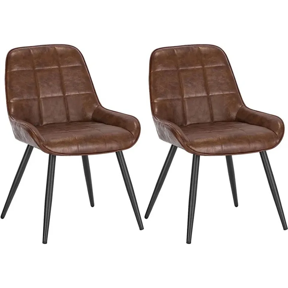 BOXED PAIR HAVAALANI ARMCHAIRS BRIWN (SET OF 2 IN 1 BOX) 