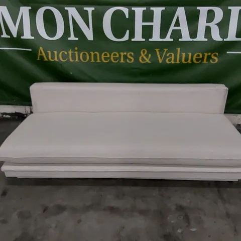DESIGNER FABRIC UPHOLSTERED SOFA BED
