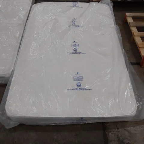 BAGGED 4' SMALL DOUBLE SERENITY HYBRID COIL AND MEMORY FOAM MATTRESS