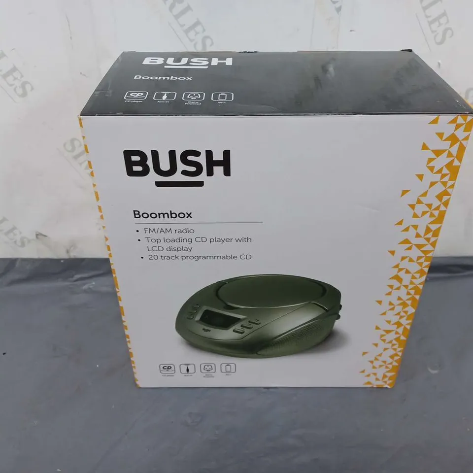 BOXED BUSH BOOMBOX