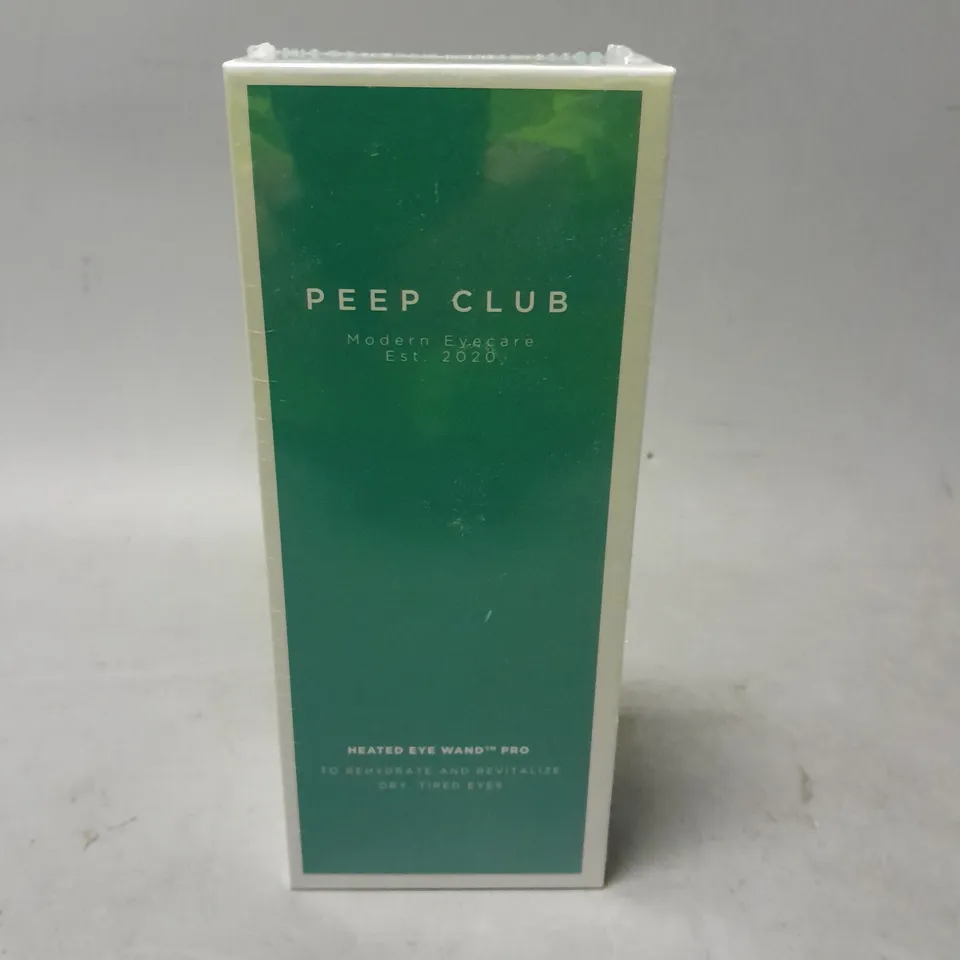 SEALED PEEP CLUB HEATED EYE WAND PRO