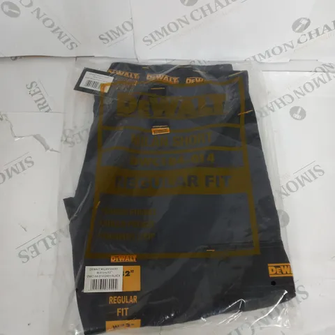 BAGGED DEWALT MILAN WORK TROUSERS SIZE W32