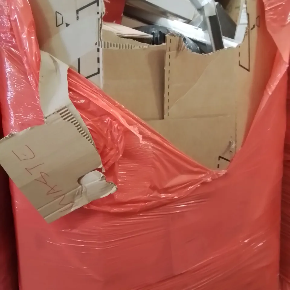 PALLET OF ASSORTED HOUSEHOLD GOODS AND PRODUCTS TO INCLUDE;STEAM CLEANER,SHOWER MIXER SET,BLINDS
