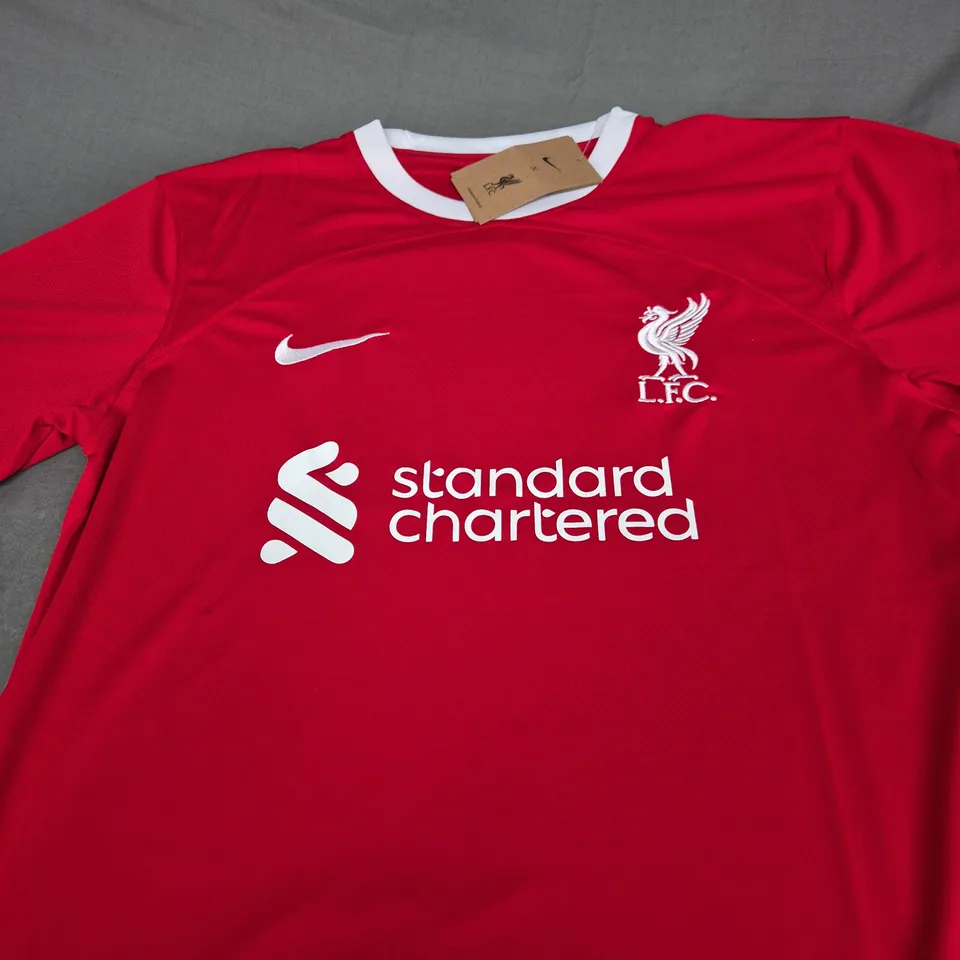 LIVERPOOL FC HOME JERSEY SIZE XL