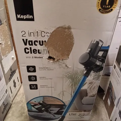 BOXED KEPLIN 2IN1 CORDLESS VACUUM CLEANER 