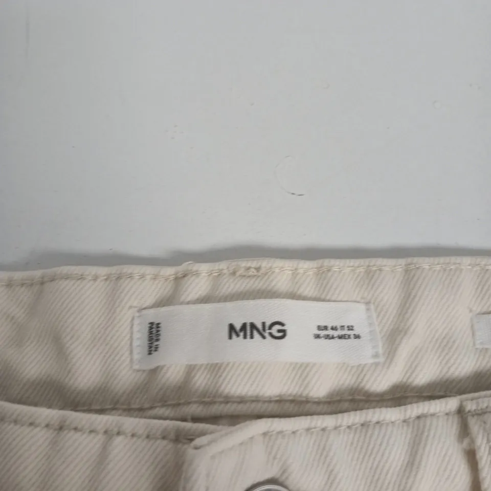 MNG BY MANGO LIGHT DENIM JEANS – REGULAR FIT, UK 16 (EU 46)