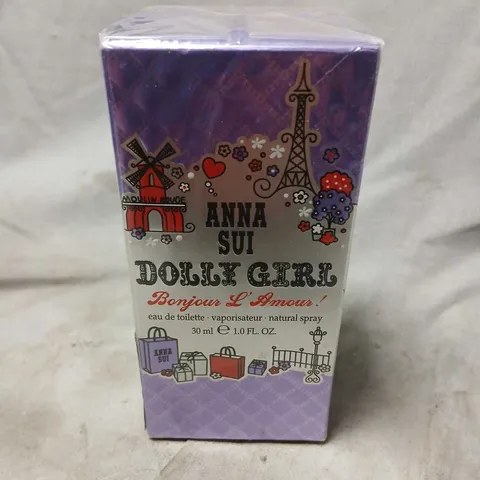 BOXED AND SEALED ANNA SUI DOLLY GIRL BONJOUR L'AMOR EAU DE TOILETTE 30ML