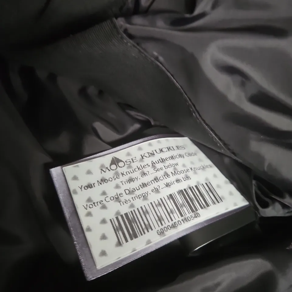 MOOSE KNUCKLES DOWN-FILLED PARKA WITH FUR TRIM HOOD – CANADA - SIZE UNSPECIFIED