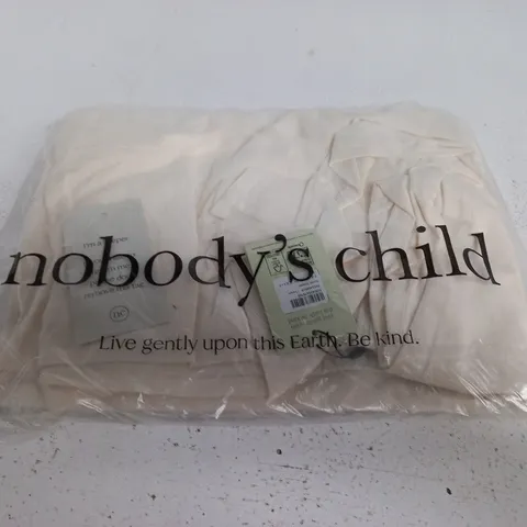 NOBODY'S CHILD CREAM JERSEY TROUSERS – WOMEN'S UK 16