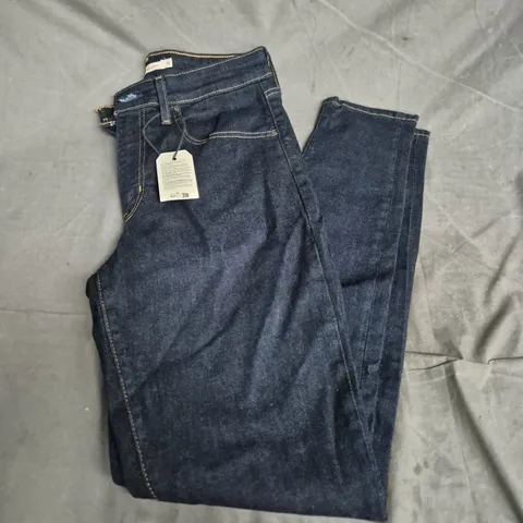 LEVI'S 721 HIGH-RISE SKINNY JEANS β DARK WASH, WOMEN'S, SIZE 30 X 30