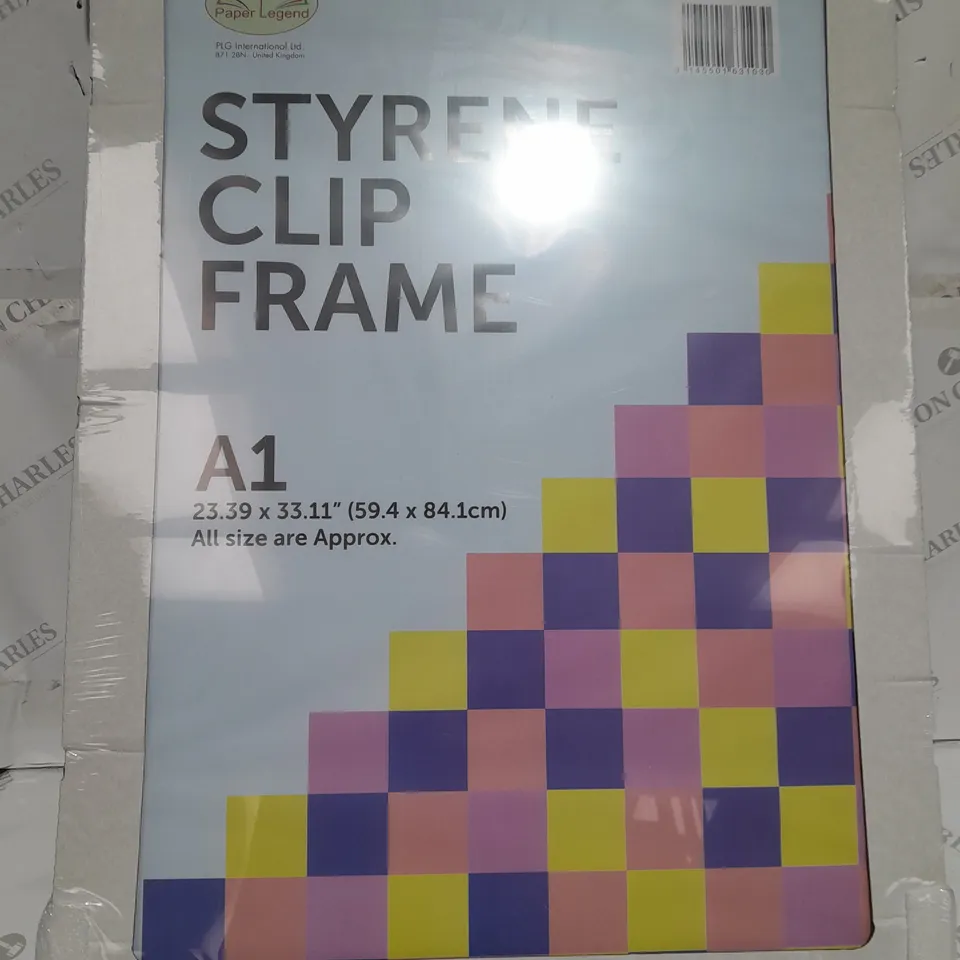 BOXED PAPER LEGEND STYRENE CLIP FRAME 59.4 X 84.1CM