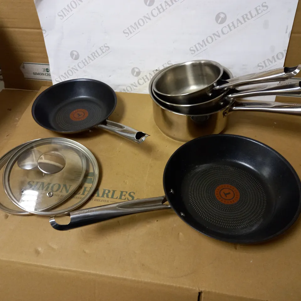 TEFAL E857S544 PAN SET 