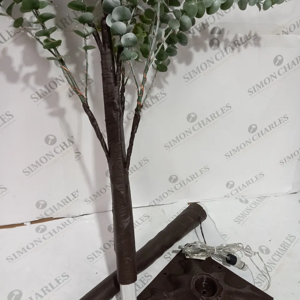 SARA DAVIES PRE-LIT INDOOR OUTDOOR EUCALYPTUS TREE - COLLECTION ONLY