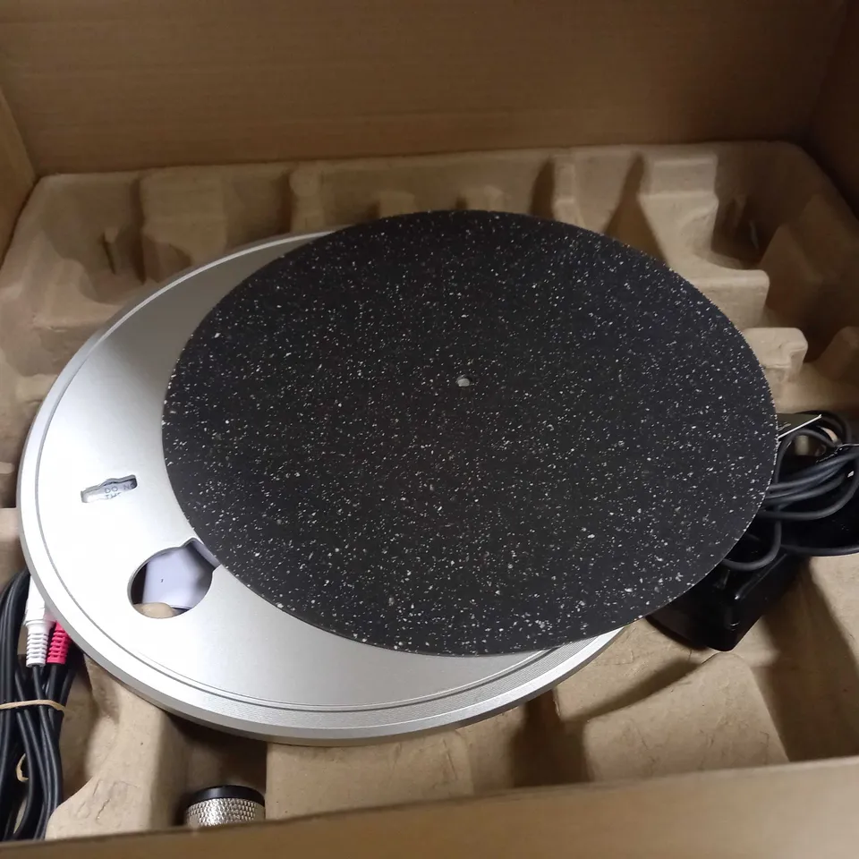 BOXED HOUSE OF MARLEY STIR IT UP WIRELESS TURNTABLE - RECORD PLAYER BAMBOO WOOD
