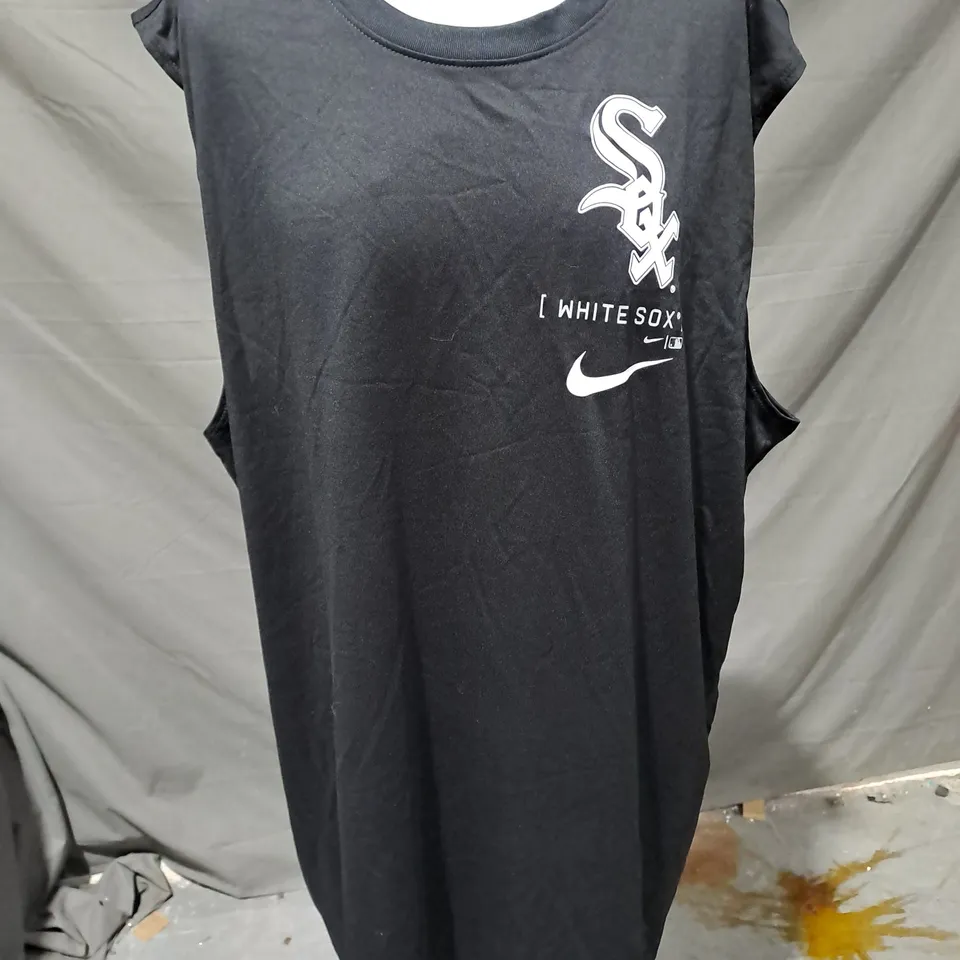 NIKE BASEBALL THIN JERSEY IN BLACK SIZE XXL