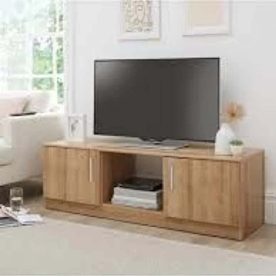 PANAMA 2 DOOR TV UNIT - FITS UP TO 55 INCH