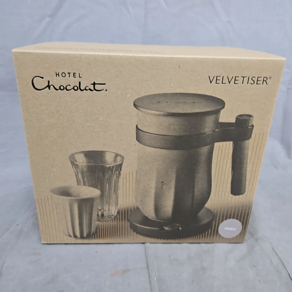 HOTEL CHOCOLAT VELVETISER HOT CHOCOLATE MAKER – BOXED