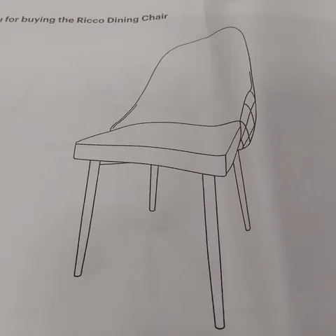 BOXED RICCO DINING CHAIR, BURNT ORANGE CLASSIC VELVET & BLACK STEEL (1 BOX)