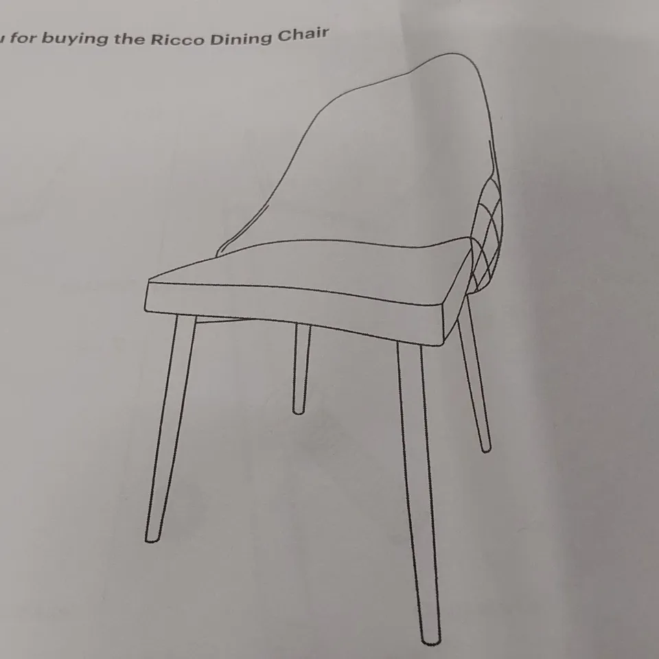 BOXED RICCO DINING CHAIR, BURNT ORANGE CLASSIC VELVET & BLACK STEEL (1 BOX)