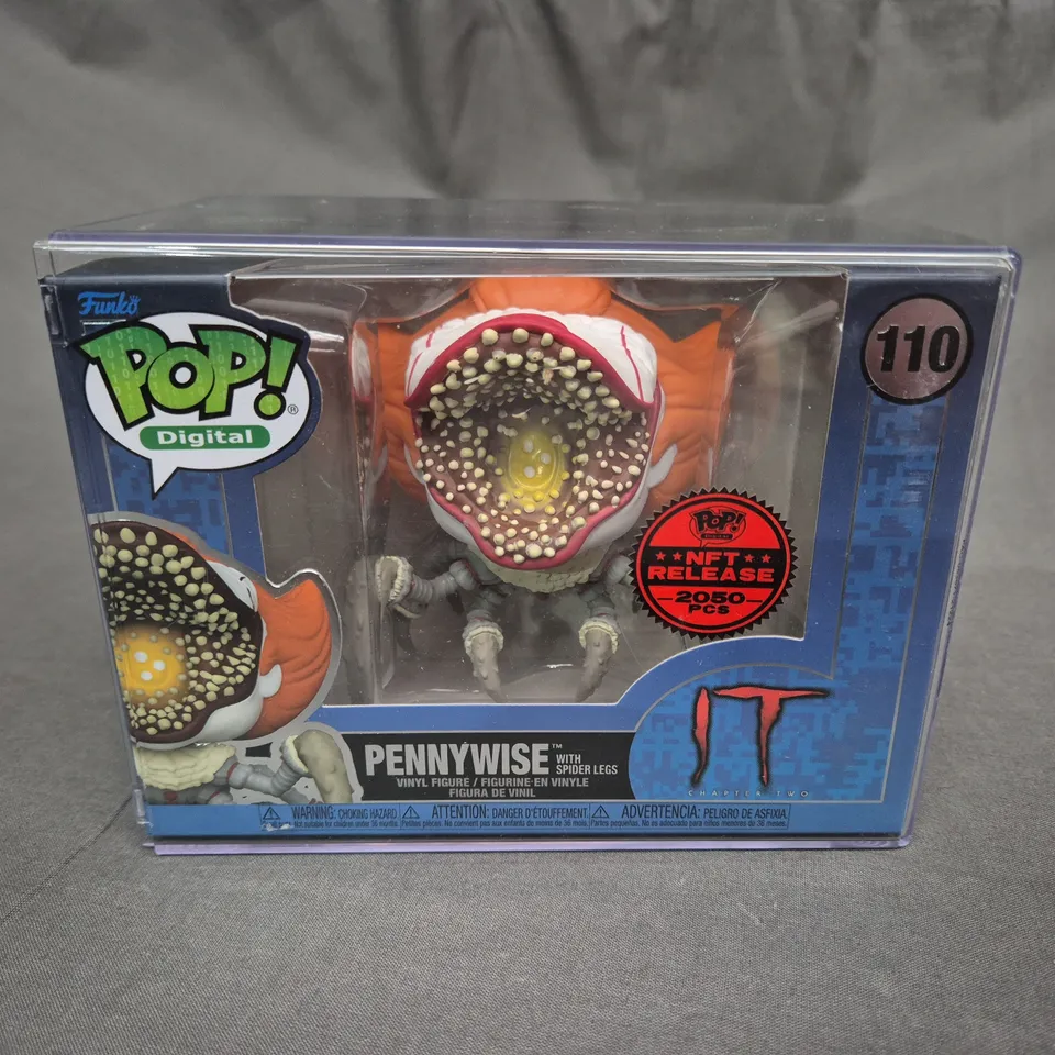 POP! DIGITAL - IT -  PENNYWISE WITH SPIDER LEGS VINYL FIGURE - 110