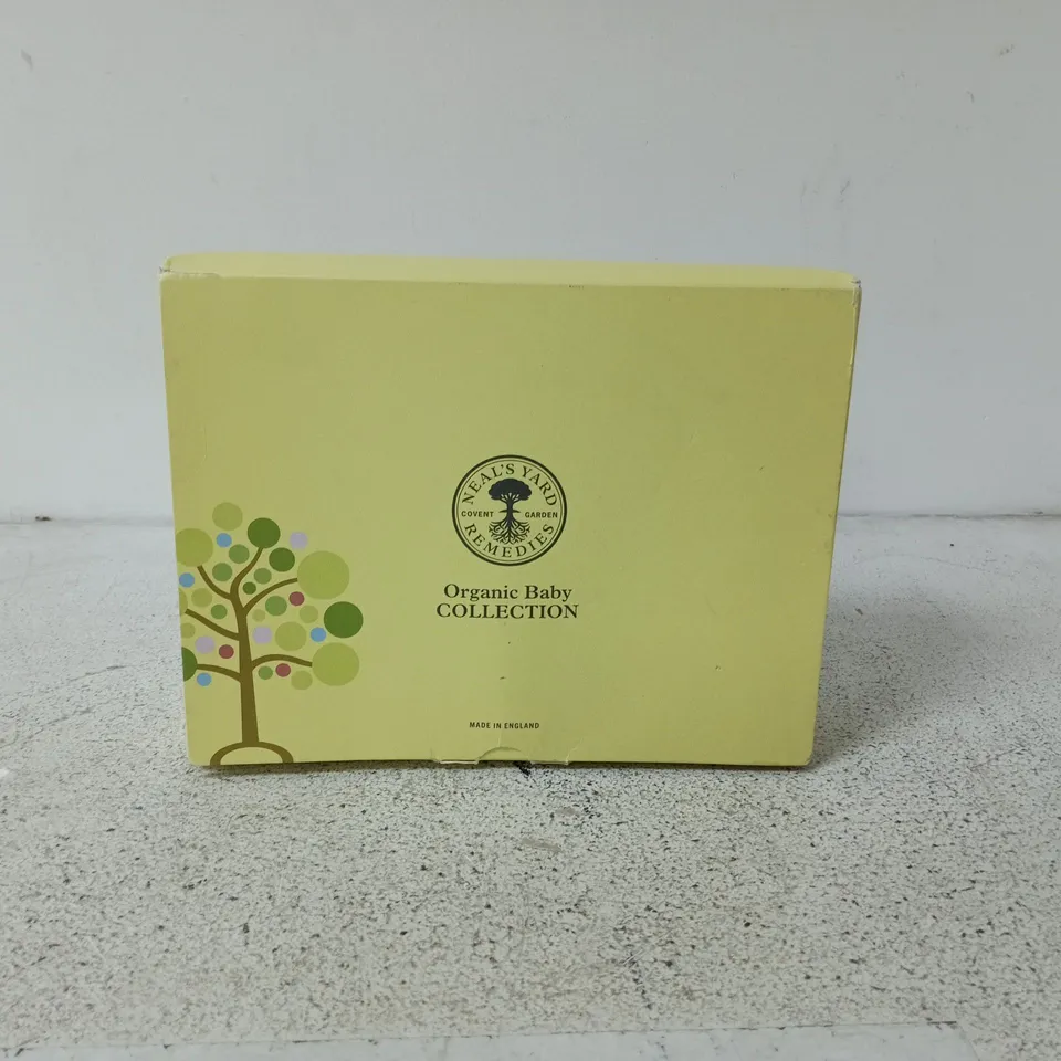 NEALS YARD REMEDIES ORGANIC BABY COLLECTION SET TO INCLUDE BABY BALM, PURE BABY OIL SET ETC