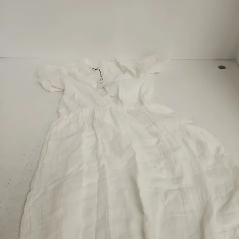 SEASALT CORNWALL SHORE PATH DRESS CHALK β UK 10