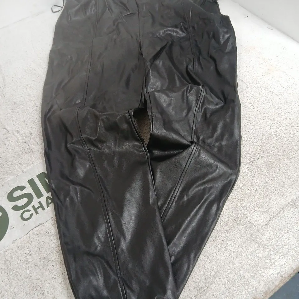 MARINA KANOVA LONDON LEATHER TROUSERS – UK 16