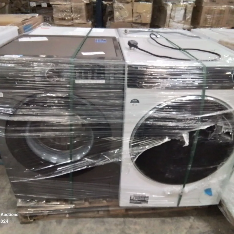 PALLET OF APPROXIMATELY 4 UNPROCESSED RAW RETURN WHITE GOODS TO INCLUDE;