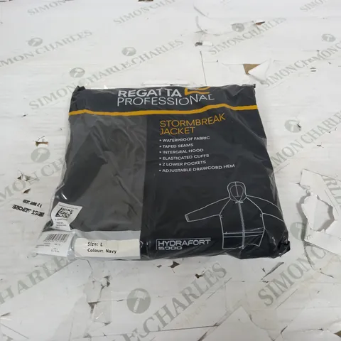 SEALED REGATTA PROFESSIONAL NAVY L STORMBREAK JACKET
