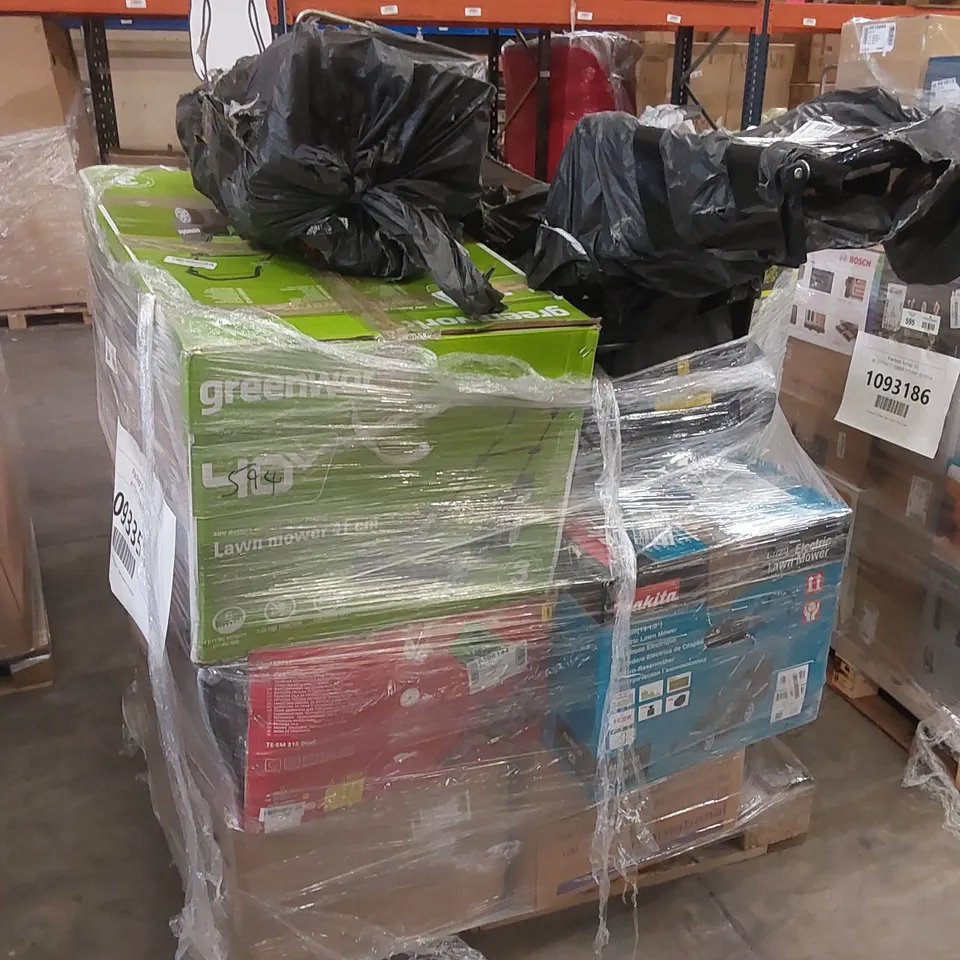 PALLET OF APPROXIMATELY 11 UNPROCESSED RAW RETURN HOUSEHOLD AND ELECTRICAL GOODS TO INCLUDE;