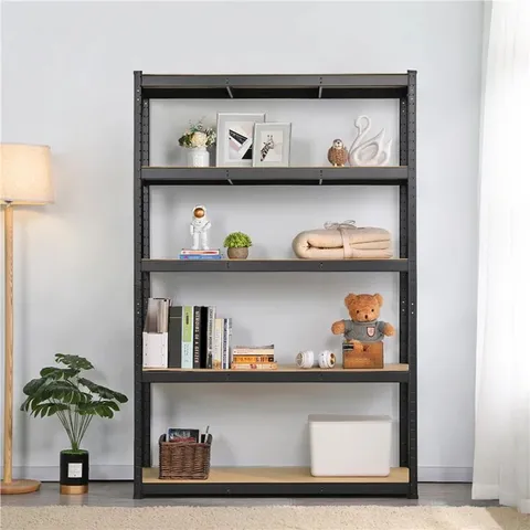 BOXED YAHEETECH 180cm 4-SHELF SHELVING UNIT (1 BOX)