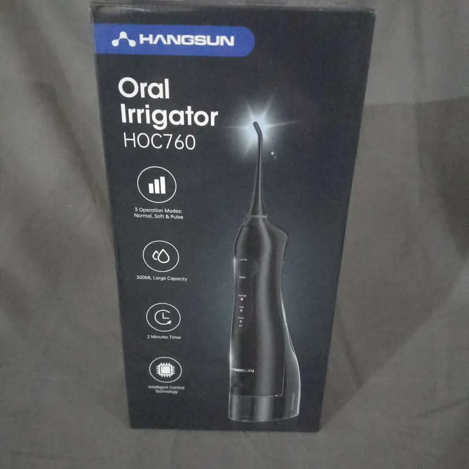 BOXED HANGSUN ORAL IRRIGATOR HOC760