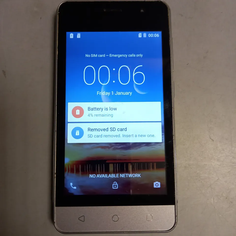 UNBOXED IMO MOBILE PHONE SILVER