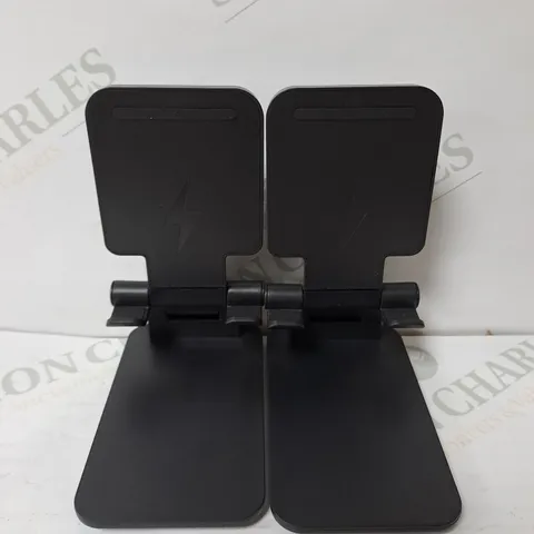 BELL & HOWELL SET OF 2 CLEVER GRIP WIRELESS CHARGING PHONE HOLDERS