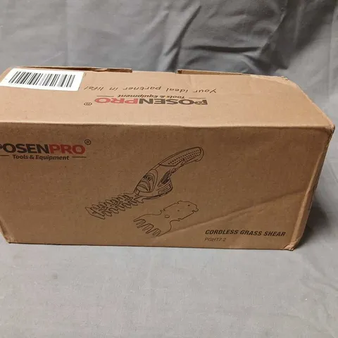 POSENPRO CORDLESS GRASS SHEAR – GARDEN TOOL (BOXED)