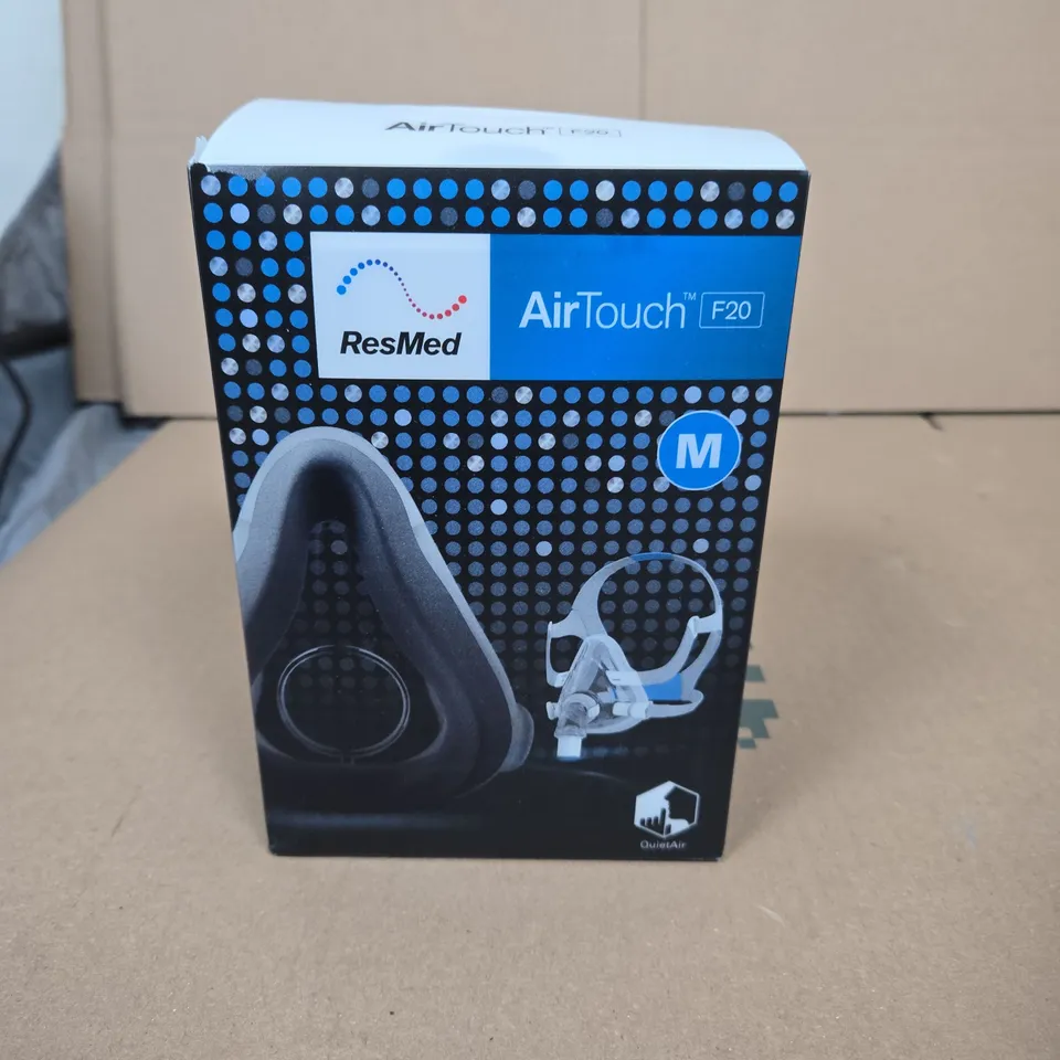 RESMED AIRTOUCH F20 CPAP FULL FACE MASK – SIZE M (BOXED)
