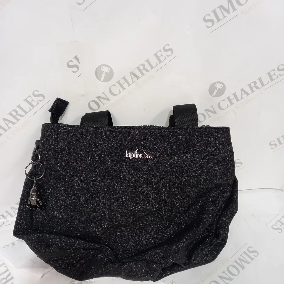KIPLING HANDBAG IN SPARKLE IN BLACK 