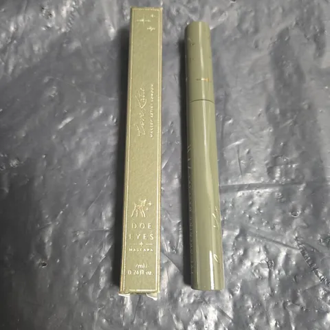 LOVE KATIE DOE EYES MASCARA – OLIVE-GREEN TUBE (7 ML / 0.24 FL OZ) – BOXED