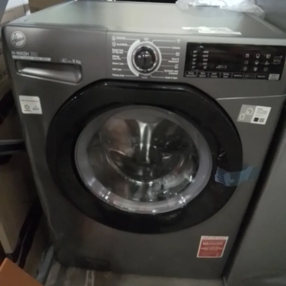 HOOVER H-WASH 350 GRAPHITE-BLACK / 9 KG FREESTANDING WASHING MACHINE