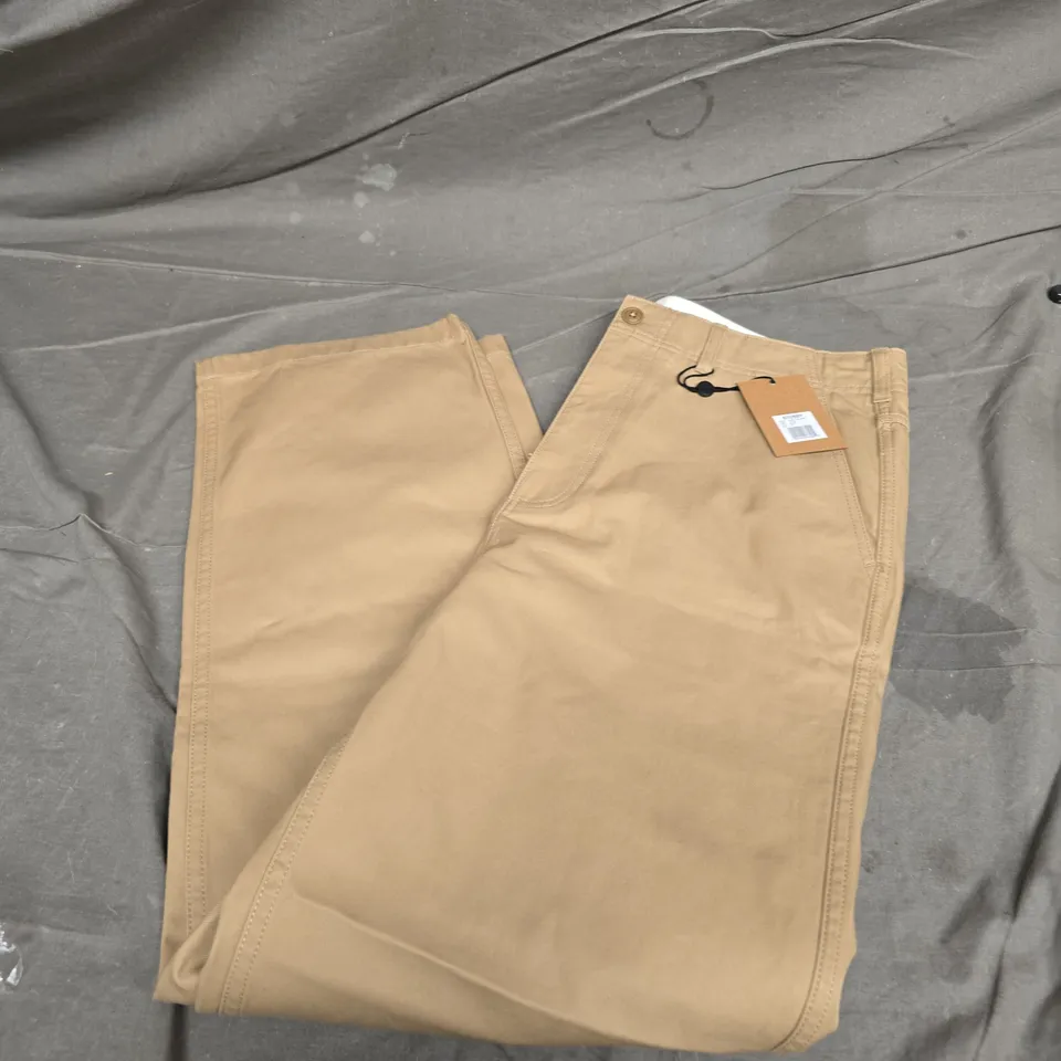 STUSSY CHINO TROUSERS – KHAKI, SIZE 34"