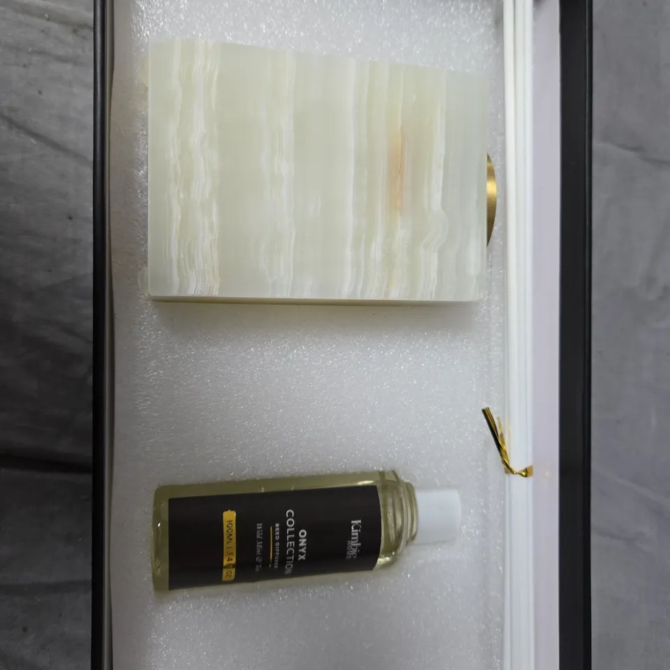 KIMBLE HOME ONYX COLLECTION REED DIFFUSER – WILD MINT & TEA, 100ML