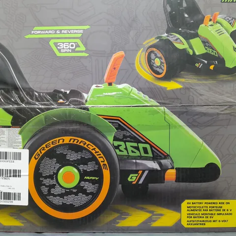 GREEN MACHINE 360 6V BATTERY RIDE ON